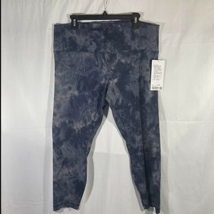 NWT lululemon [ 18 ] Align HR High‎ Rise Pant 25" in Diamond Dye Rock